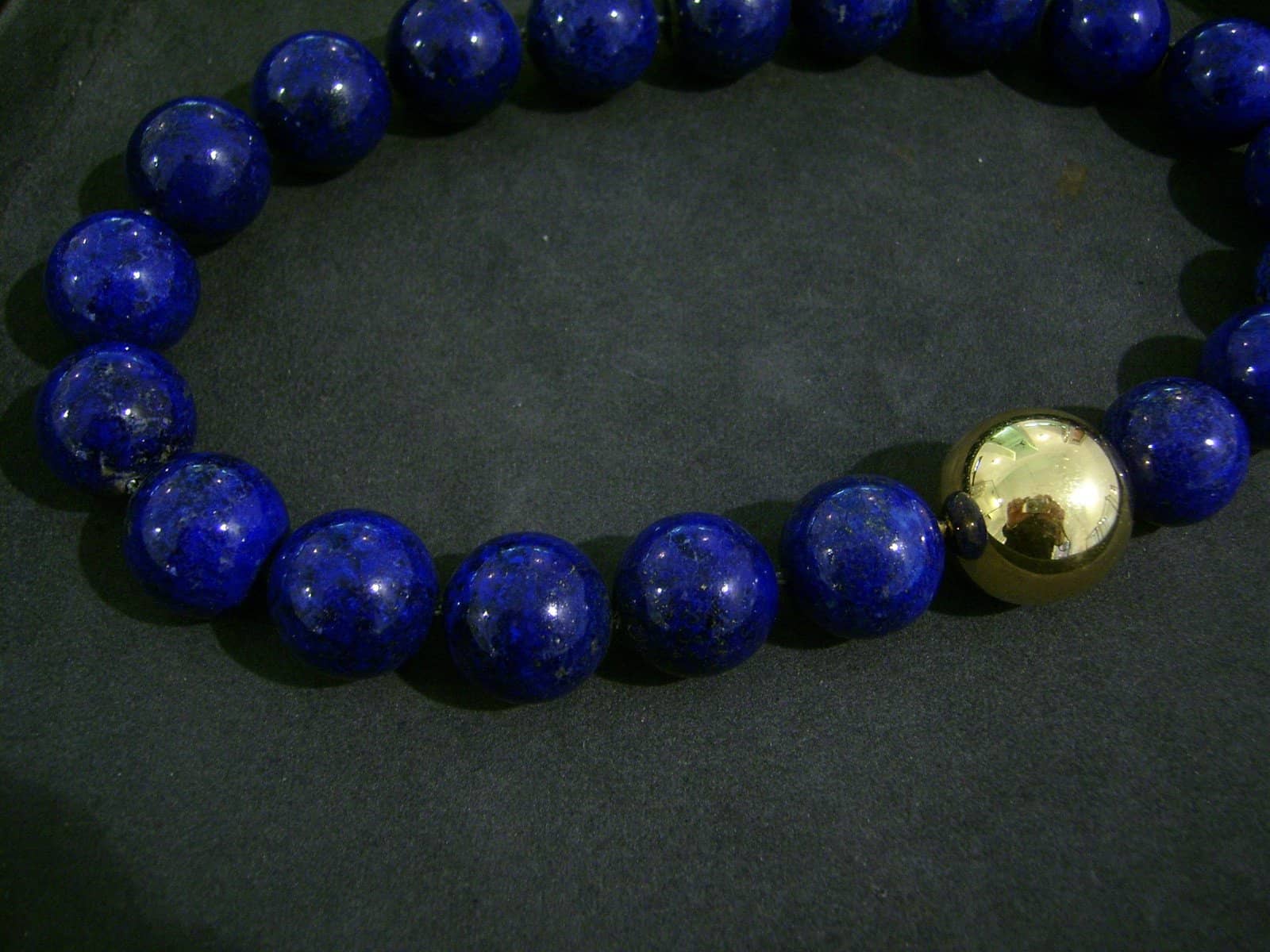 Kette aus Lapislazuli